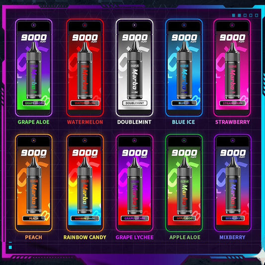 พอตใช้แล้วทิ้ง Marbo bar ราคาส่ง - 9000 คำ-พอตใช้แล้วทิ้ง-Marbo-Vape Haus