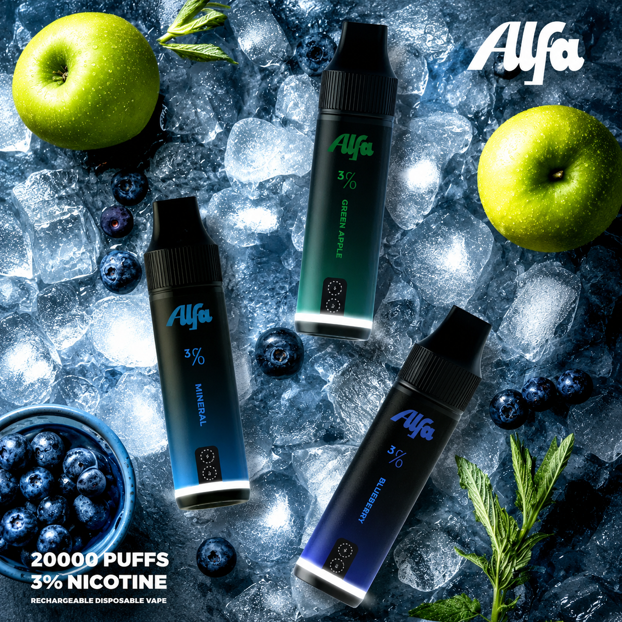 Alfa 20000 Puffs Disposable Vape
