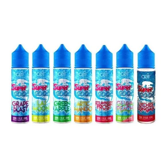 Supercool Freebase E-Liquid 60ml