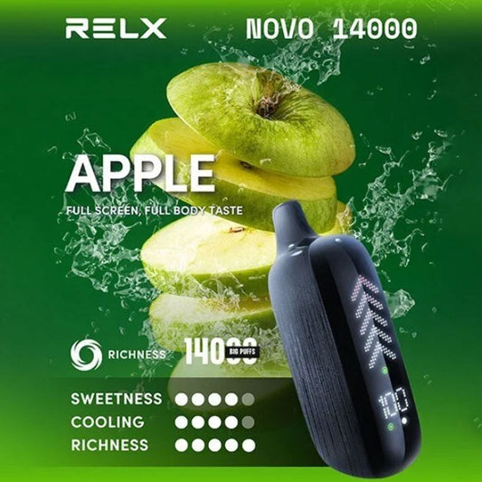 Relx Novo 14000 Puffs Disposable Vape