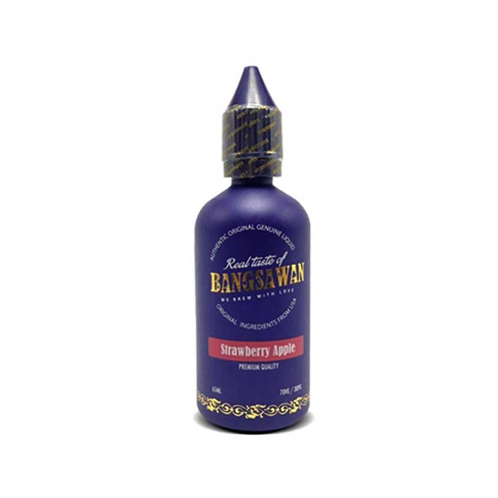 น้ำยาฟรีเบส - Bangsawan - 65ml-น้ำยาบุหรี่ไฟฟ้า-Bangsawan E-Liquid-Strawberry Apple-6mg-Vape Haus