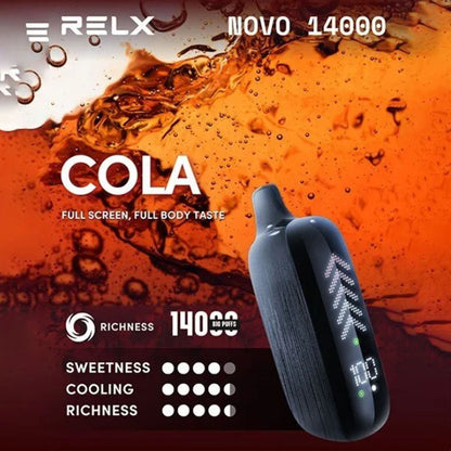 Relx Novo 14000 Puffs Disposable Vape