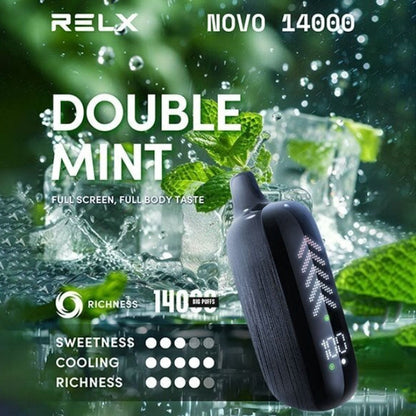 Relx Novo 14000 Puffs Disposable Vape