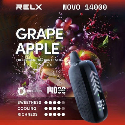 Relx Novo 14000 Puffs Disposable Vape