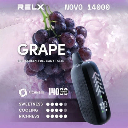 Relx Novo 14000 Puffs Disposable Vape