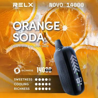 Relx Novo 14000 Puffs Disposable Vape
