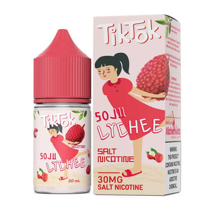 น้ำยา SaltNic - TikTok-น้ำยาบุหรี่ไฟฟ้า-TikTok E-Liquid-Soju Lychee-30mg-Vape Haus