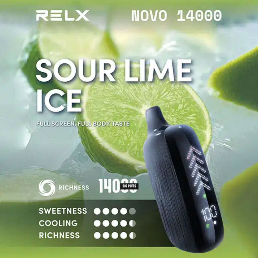 Relx Novo 14000 Puffs Disposable Vape