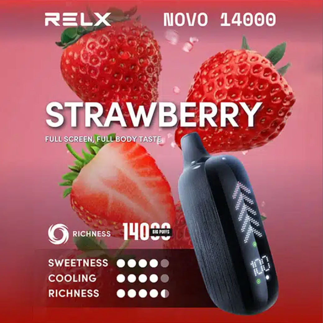 Relx Novo 14000 Puffs Disposable Vape