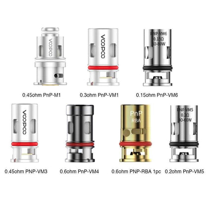 VOOPOO - PnP Replacement Coils-คอยล์บุหรี่ไฟฟ้า-VOOPOO-PnP-VM6 0.15ohm-Pack of 5-Vape Haus