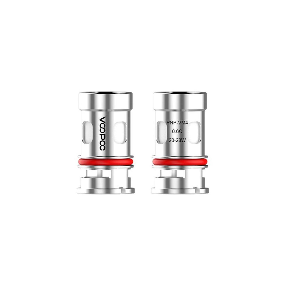 VOOPOO - PnP Replacement Coils-คอยล์บุหรี่ไฟฟ้า-VOOPOO-PnP-VM4 0.6ohm-Pack of 5-Vape Haus