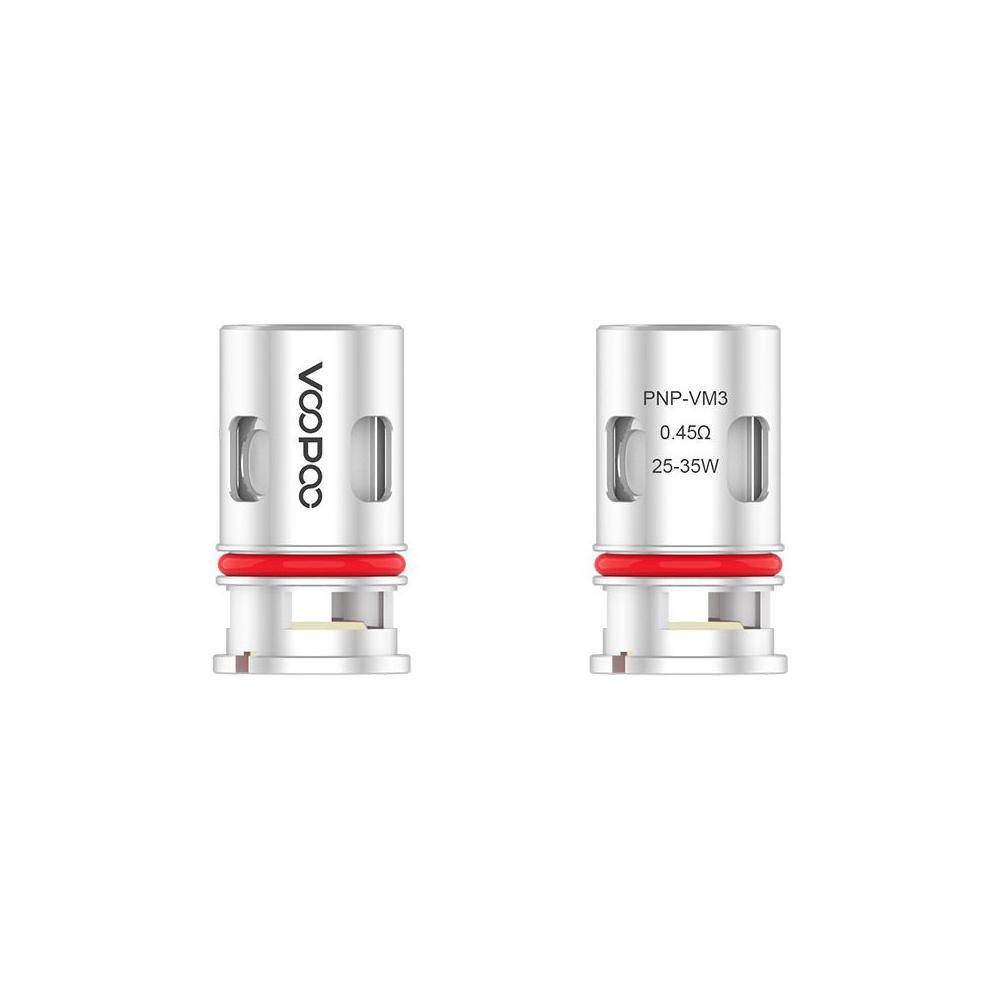 VOOPOO - PnP Replacement Coils-คอยล์บุหรี่ไฟฟ้า-VOOPOO-PnP-VM3 0.45ohm-Pack of 5-Vape Haus