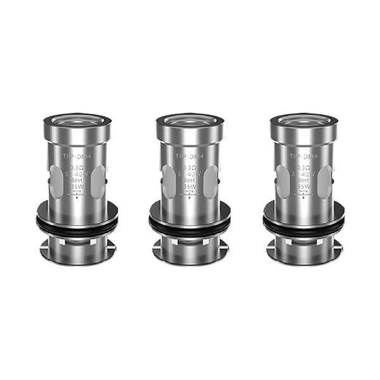 VOOPOO - TPP Replacement Coil-คอยล์บุหรี่ไฟฟ้า-VOOPOO-0.3 Ohm TPP-DM4-Pack of 3-Vape Haus